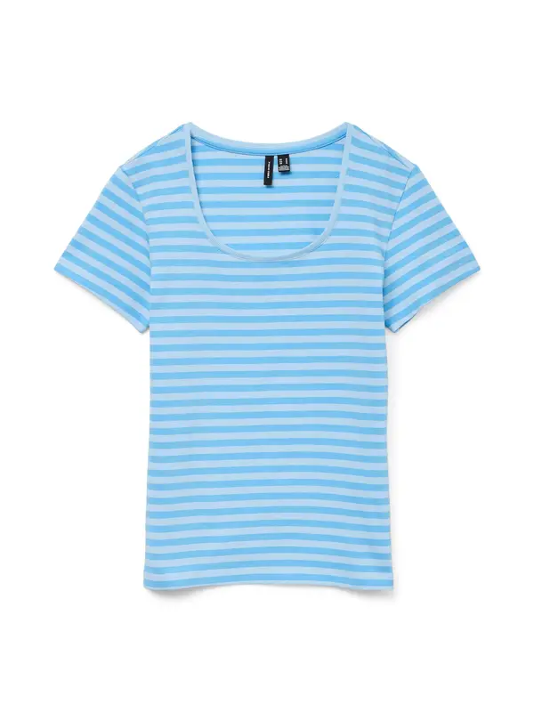 VERO MODA VERO MODA Majica 'VMLOTTE'  nebeško modra / moder denim