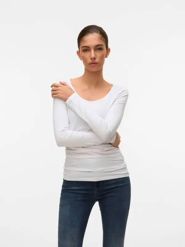 VERO MODA VERO MODA Majica 'VMMaxi My'  bela