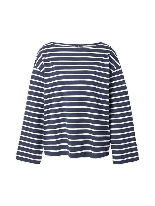 VERO MODA VERO MODA Majica 'VMMOLLY'  mornarska / bela
