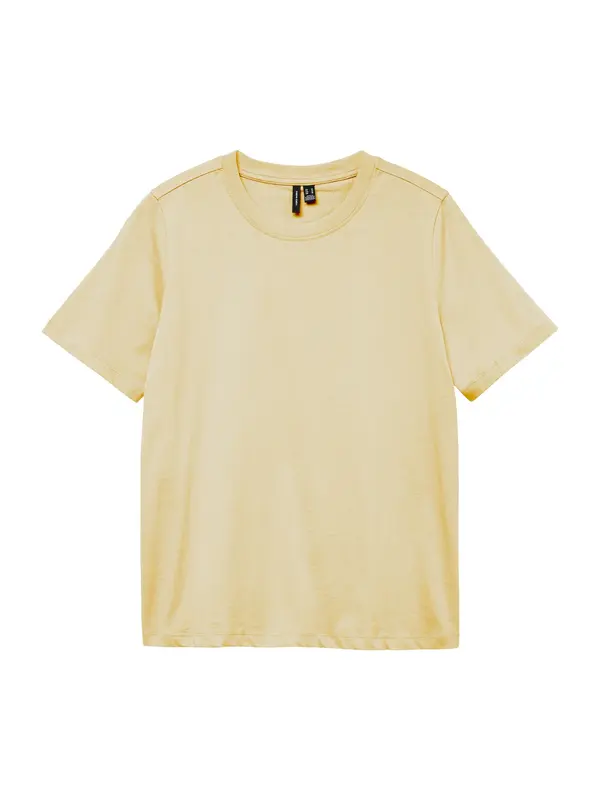 VERO MODA VERO MODA Majica 'VMPaulina'  pastelno rumena
