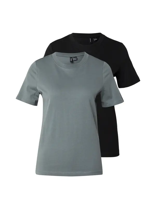 VERO MODA VERO MODA Majica 'VMPAULINA'  žad / črna