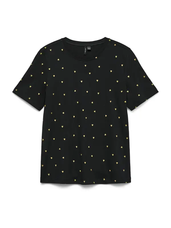 VERO MODA VERO MODA Majica 'VMPAULINA'  zlata / črna