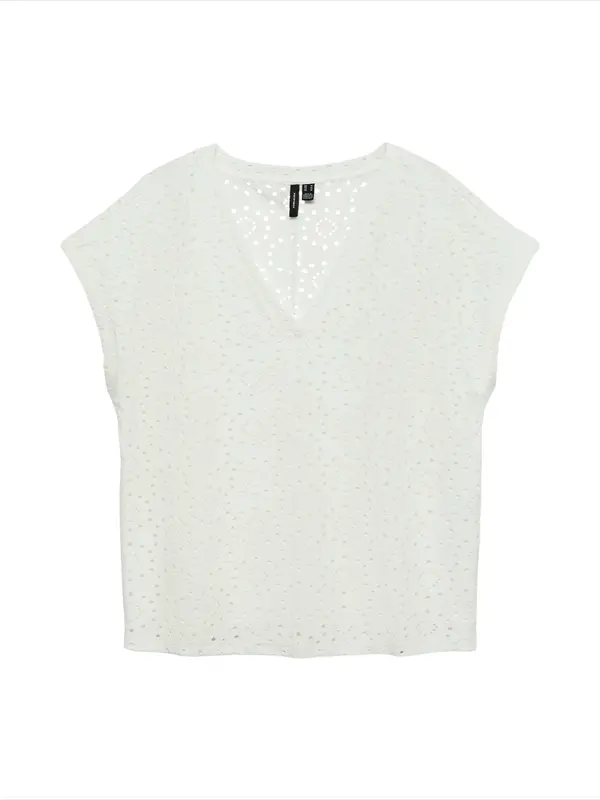 VERO MODA VERO MODA Majica 'VMTASSA'  bela