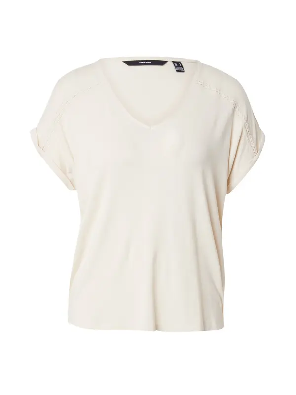 VERO MODA VERO MODA Majica 'VMVanessa'  kremna