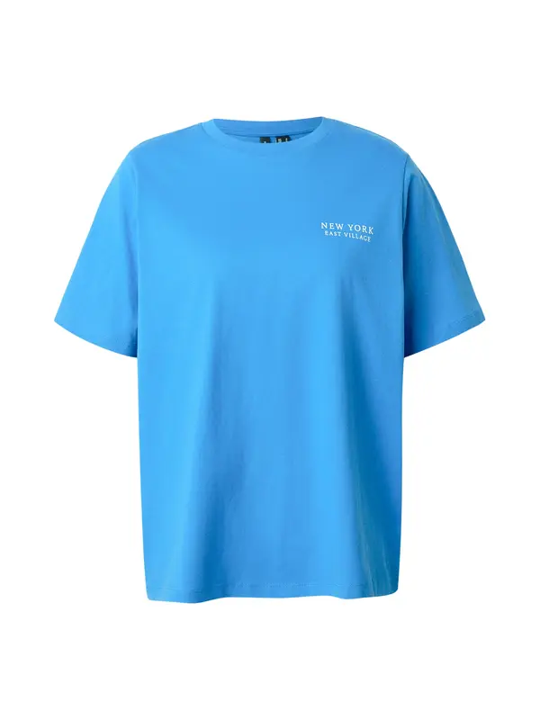 VERO MODA VERO MODA Majica 'VMYVONNE CATY'  nebeško modra / bela