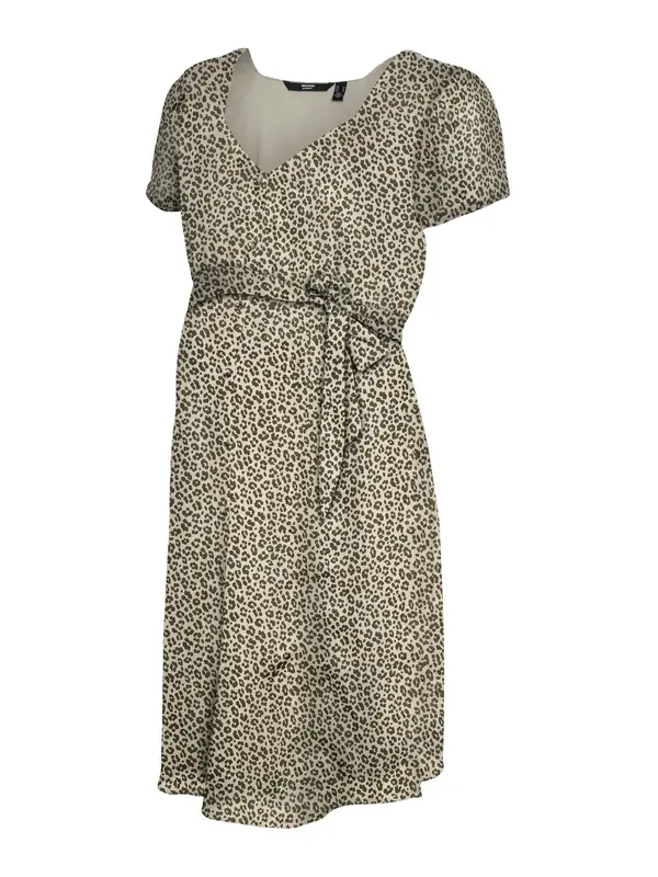 Vero Moda Maternity Vero Moda Maternity Dolga srajca 'VMMIdalia'  kaki / oliva