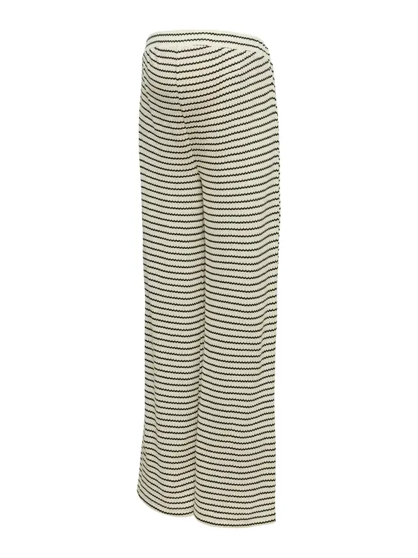 Vero Moda Maternity Vero Moda Maternity Hlače 'VMMOHIA'  greige / črna