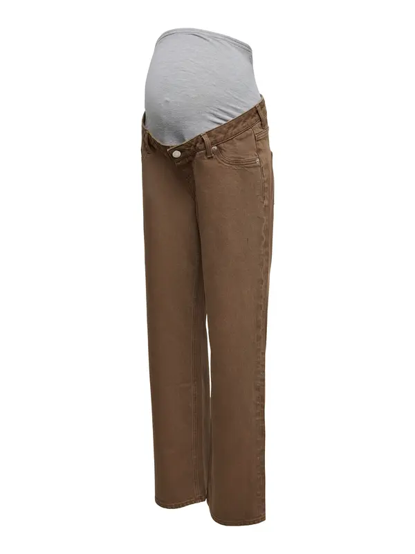 Vero Moda Maternity Vero Moda Maternity Kavbojke 'VMMTessa'  mokka / pegasto siva