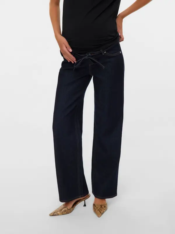 Vero Moda Maternity Vero Moda Maternity Kavbojke 'VMMTESSA'  temno modra