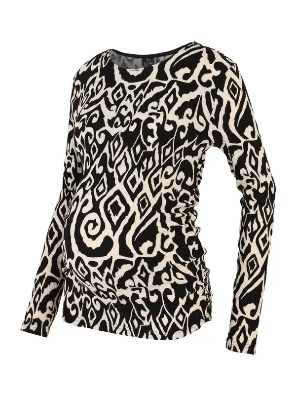 Vero Moda Maternity Vero Moda Maternity Majica 'VMMFriga Ida'  kremna / črna