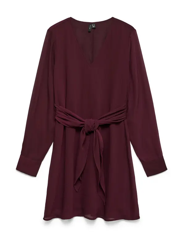 Vero Moda Maternity Vero Moda Maternity Obleka 'VMMPearl'  vinsko rdeča
