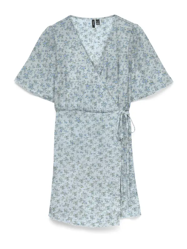 Vero Moda Maternity Vero Moda Maternity Poletna obleka 'VMMJosie'  golobje modra / nebeško modra / oliva