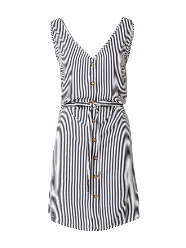 VERO MODA VERO MODA Obleka 'Bumpy'  črna / bela