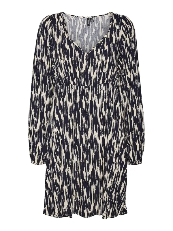 VERO MODA VERO MODA Obleka 'EASY JOY'  bež / antracit
