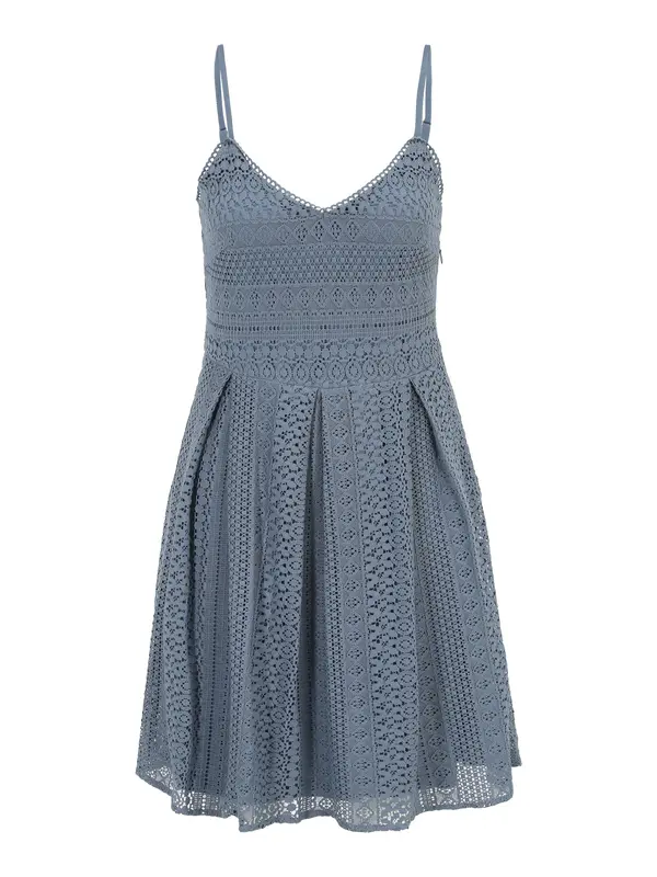 VERO MODA VERO MODA Obleka 'HONEY'  golobje modra