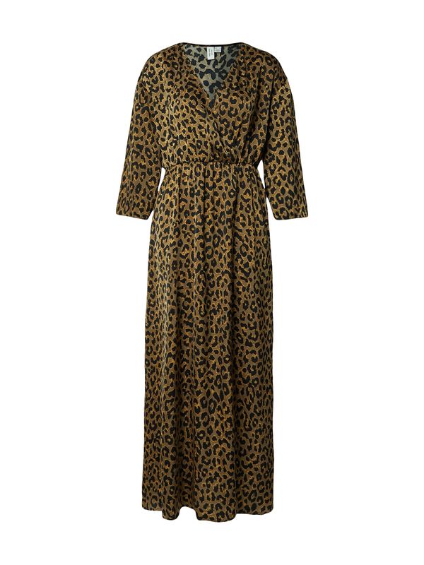 VERO MODA VERO MODA Obleka 'VMAMELA'  temno rumena / oliva / črna