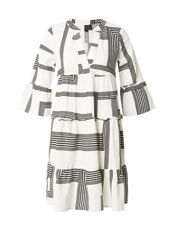 VERO MODA VERO MODA Obleka 'VMDicthe'  črna / bela