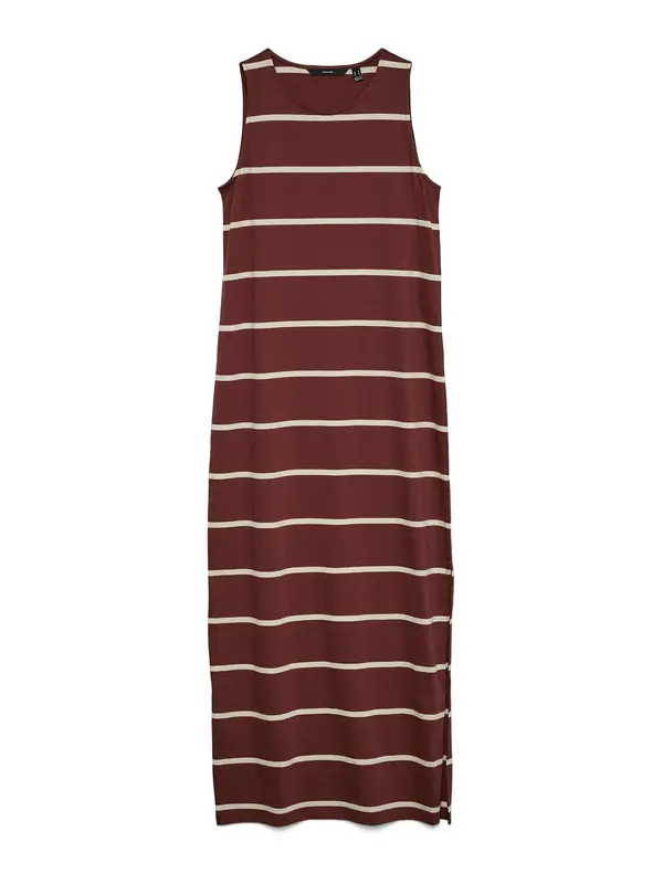 VERO MODA VERO MODA Obleka 'VMDINA'  kremna / bordo