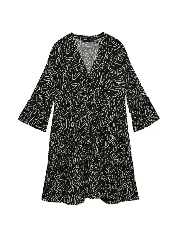 VERO MODA VERO MODA Obleka 'VMEASY JOY'  kremna / črna