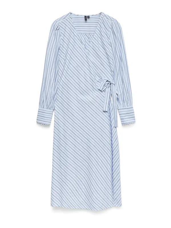 VERO MODA VERO MODA Obleka 'VMFANNI'  modra / svetlo modra / bela