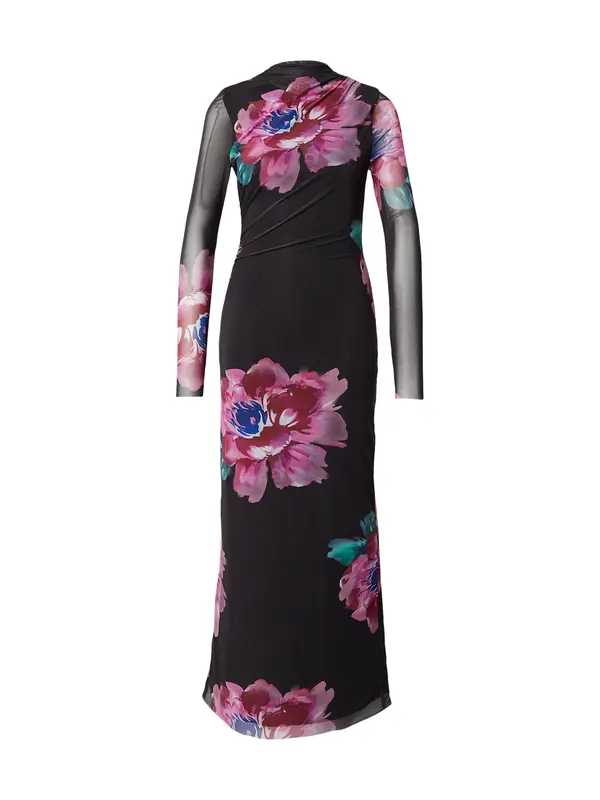 VERO MODA VERO MODA Obleka 'VMFLORY'  modra / lila / rdeča / črna