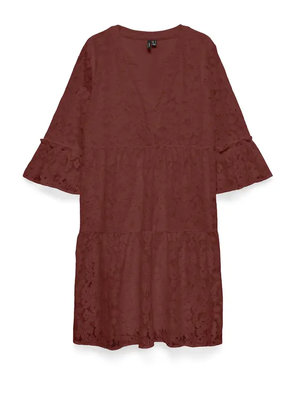 VERO MODA VERO MODA Obleka 'VMHONEY'  temno rdeča