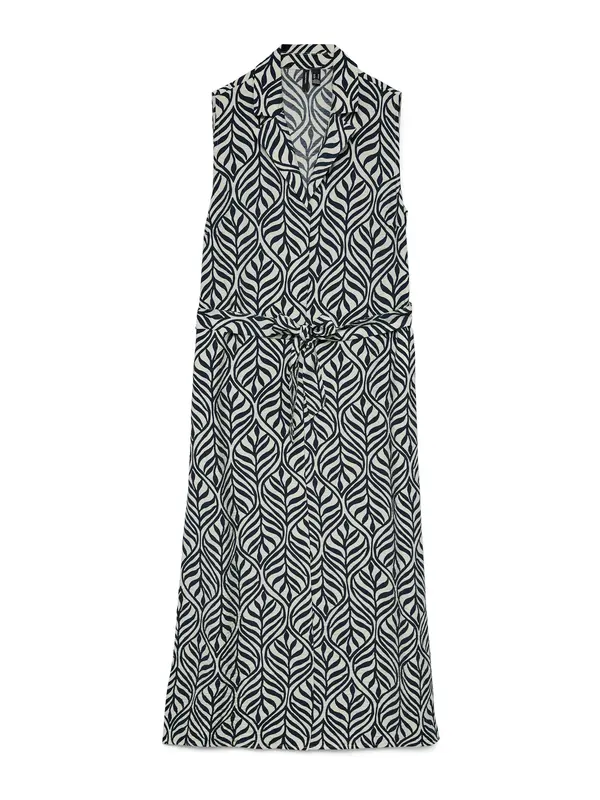 VERO MODA VERO MODA Obleka 'VMJosie'  ecru / marine