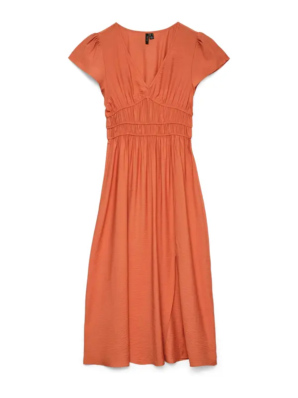 VERO MODA VERO MODA Obleka 'VMNELLIE'  oranžna