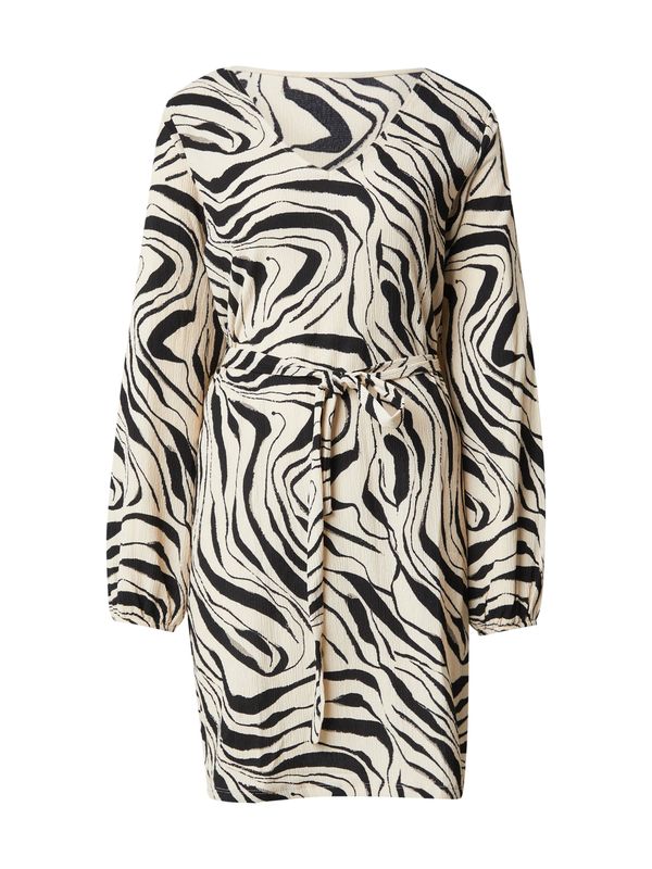 VERO MODA VERO MODA Obleka 'VMPOET'  kremna / črna