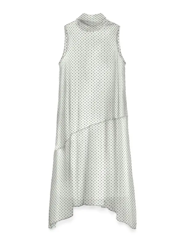 VERO MODA VERO MODA Obleka 'VMSMILLA'  siva / bela