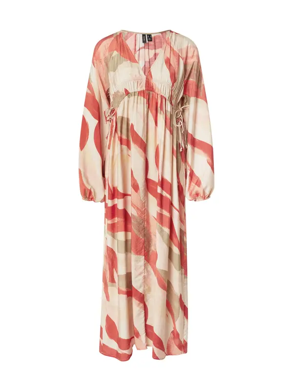 VERO MODA VERO MODA Obleka 'VMTYRA'  trst / breskev / roza / rdeča