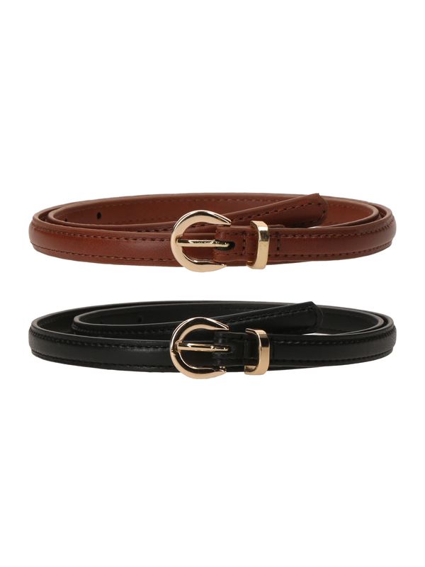 VERO MODA VERO MODA Pas 'VMKATJA'  rjava / črna