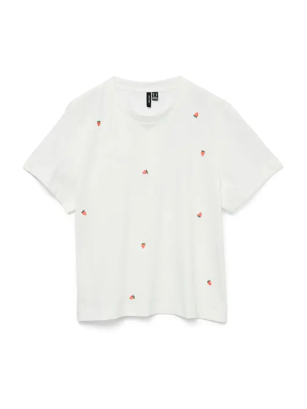 Vero Moda Petite Vero Moda Petite Majica 'VMSOLVEI METTE'  zelena / malina / bela