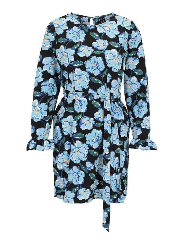 Vero Moda Petite Vero Moda Petite Obleka 'VMALEA NINA'  modra / svetlo modra / jelka / črna