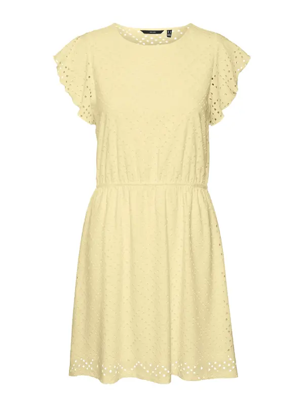 Vero Moda Petite Vero Moda Petite Obleka 'VMTASSA'  svetlo rumena