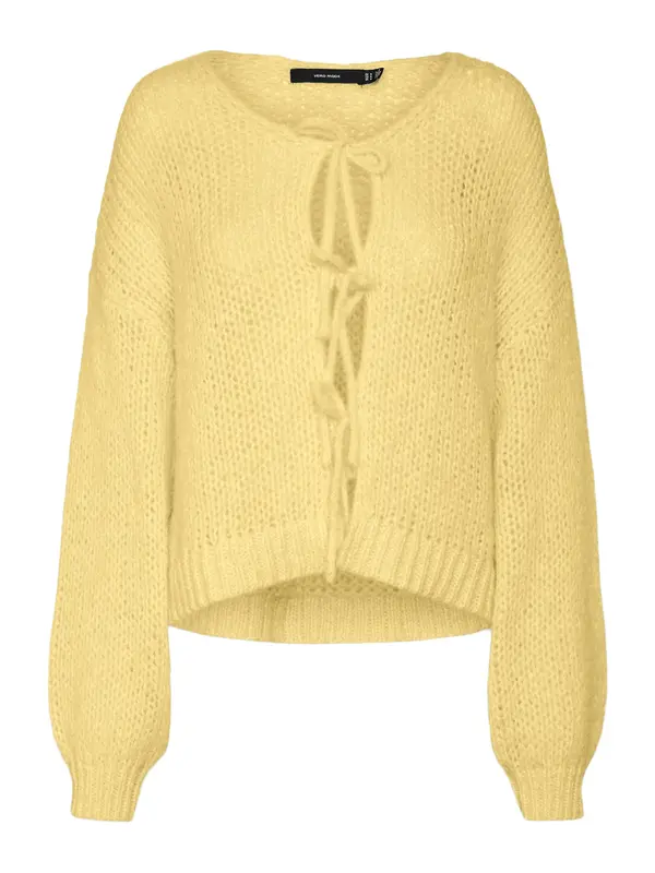 Vero Moda Petite Vero Moda Petite Pletena jopa 'VMALOA'  svetlo rumena