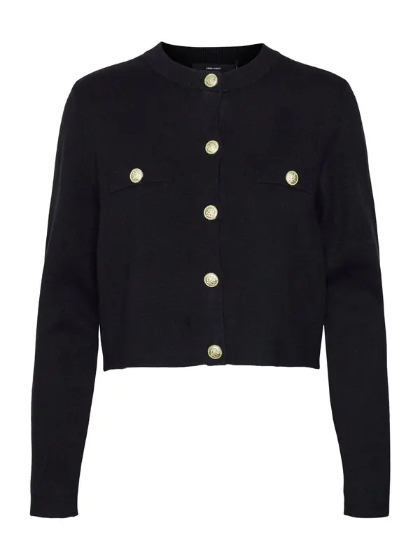 Vero Moda Petite Vero Moda Petite Pletena jopa 'VMSABA'  črna