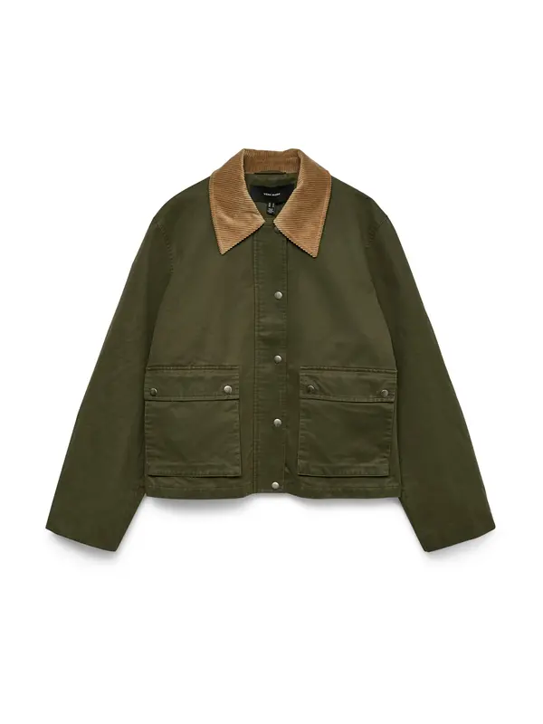 Vero Moda Petite Vero Moda Petite Prehodna jakna 'VMBLAKE'  karamel / oliva