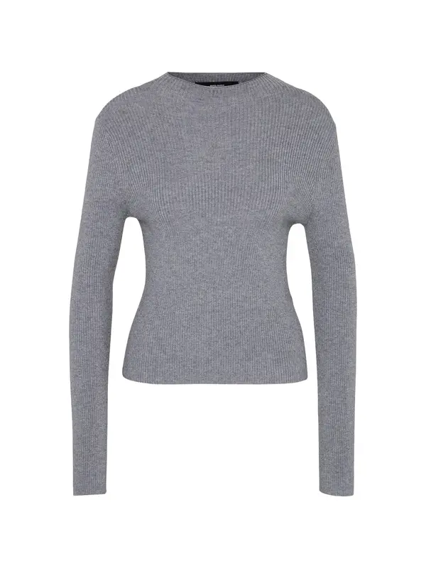 Vero Moda Petite Vero Moda Petite Pulover 'VMNANCY'  pegasto siva