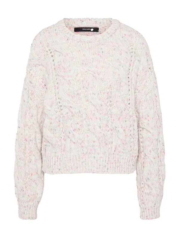 Vero Moda Petite Vero Moda Petite Pulover 'VMZENA'  bež / roza