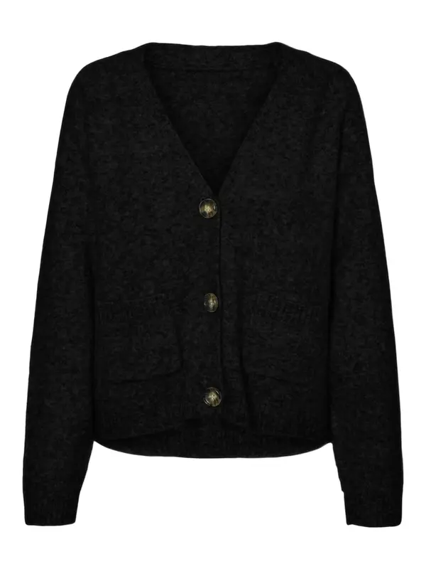 VERO MODA VERO MODA Pletena jopa 'Boom'  črna