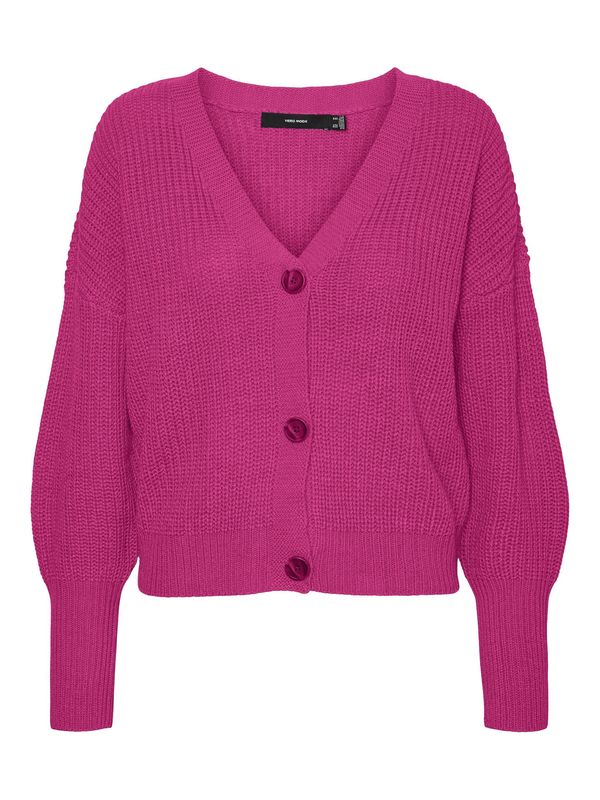 VERO MODA VERO MODA Pletena jopa 'Lea'  magenta