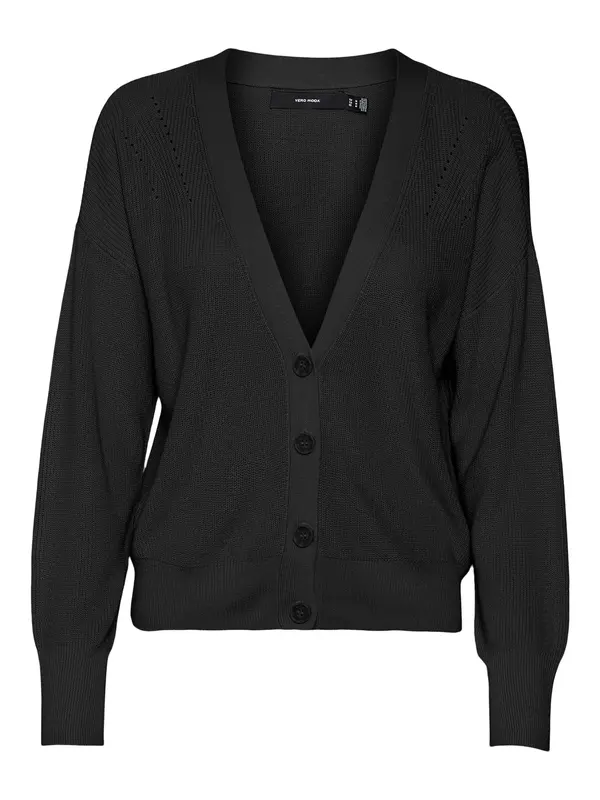 VERO MODA VERO MODA Pletena jopa 'New Lexsun'  črna