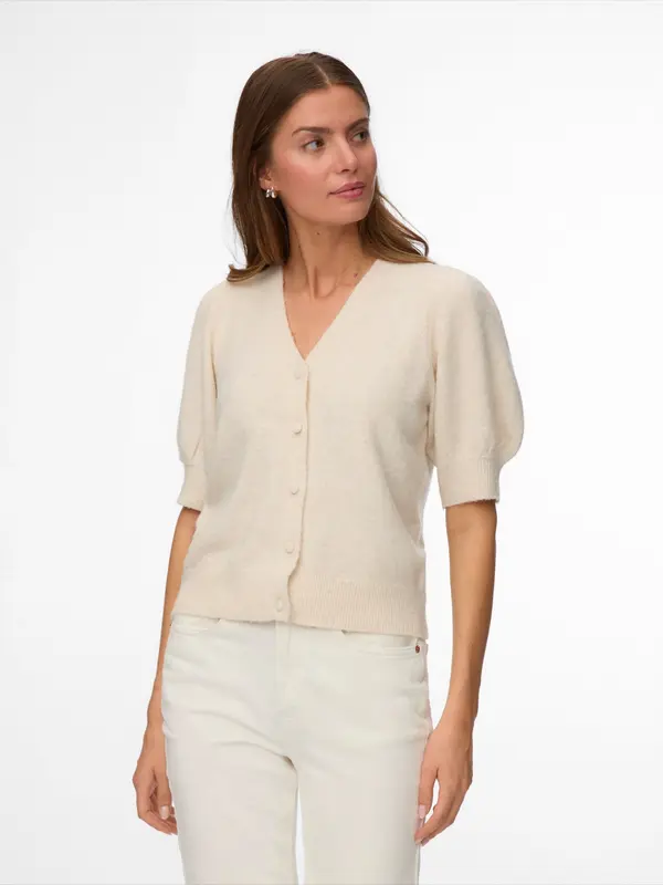 VERO MODA VERO MODA Pletena jopa 'VMDoffy'  bež