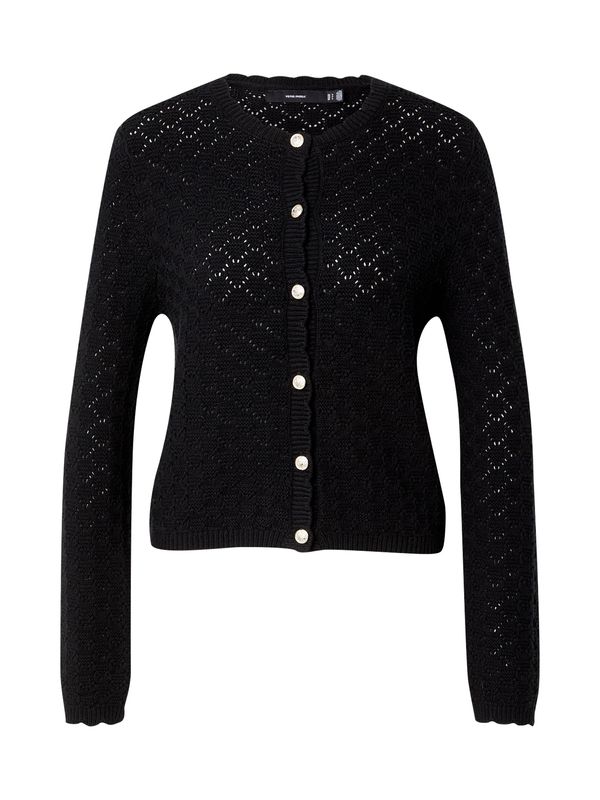 VERO MODA VERO MODA Pletena jopa 'VMJACKIE'  črna