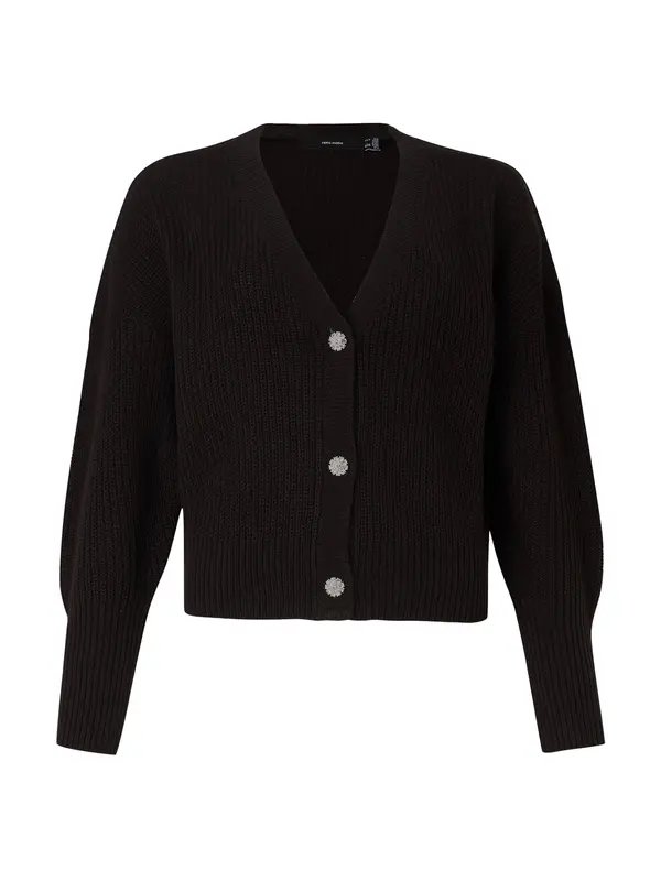 VERO MODA VERO MODA Pletena jopa 'VMLealight'  črna