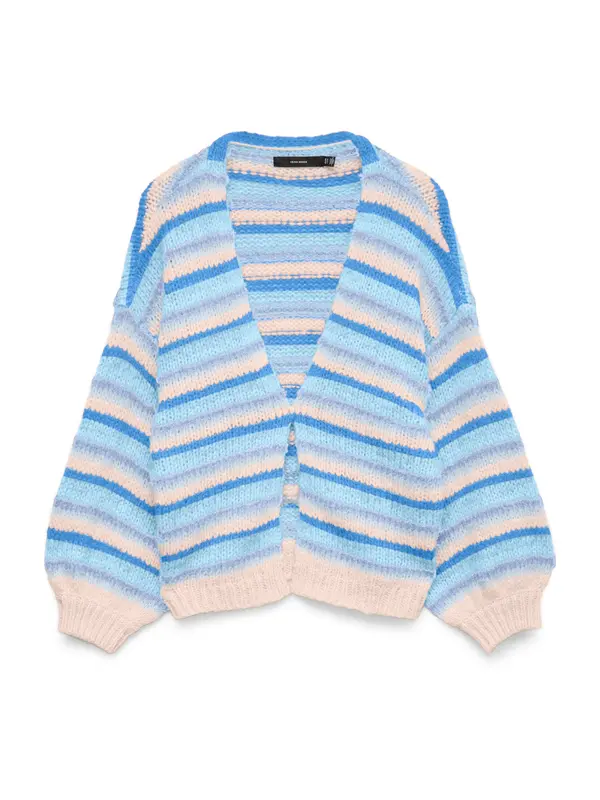 VERO MODA VERO MODA Pletena jopa 'VMMaybe'  bež / modra / svetlo modra