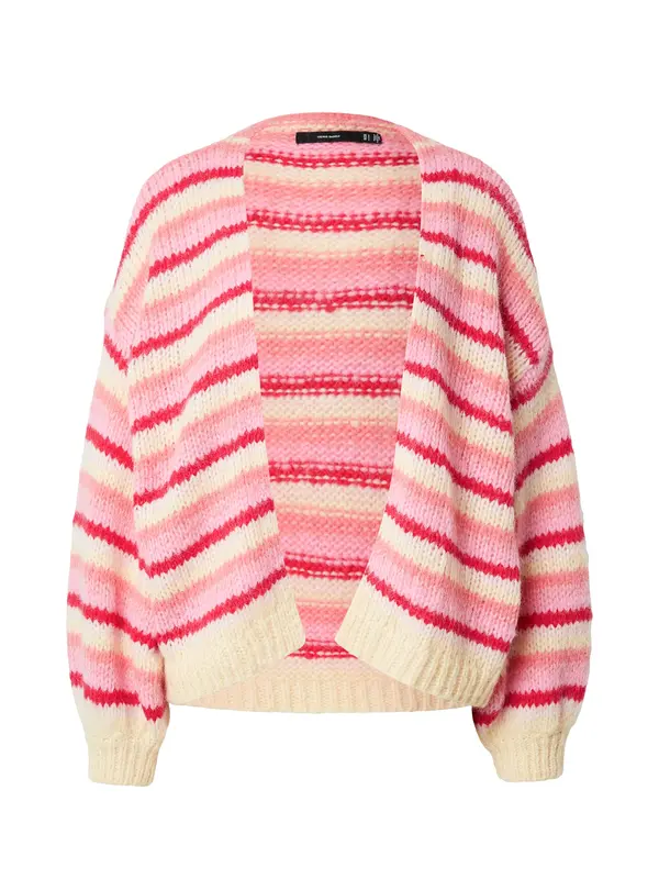 VERO MODA VERO MODA Pletena jopa 'VMMaybe'  kremna / roza / staro roza / grenada