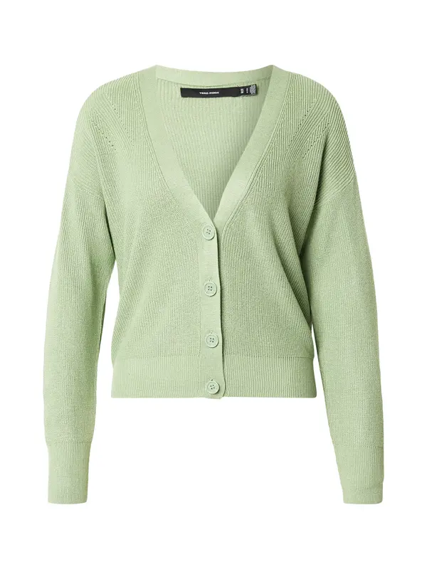 VERO MODA VERO MODA Pletena jopa 'VMNEW LEXSUN'  svetlo zelena