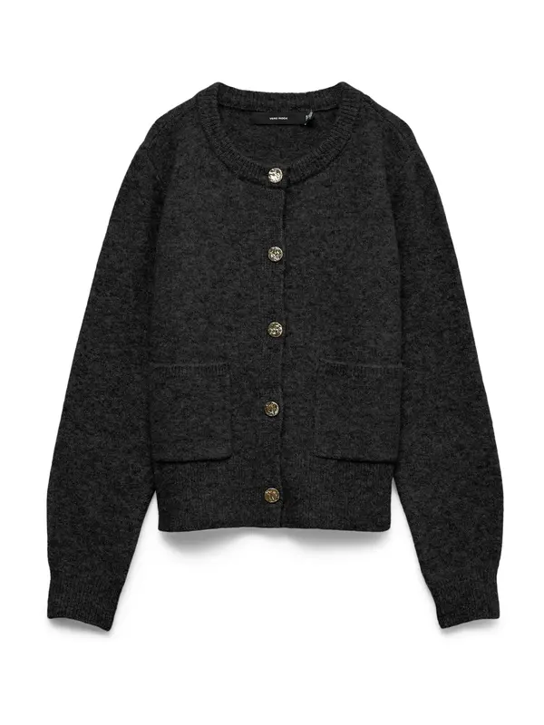VERO MODA VERO MODA Pletena jopa 'VMNOVI'  črna